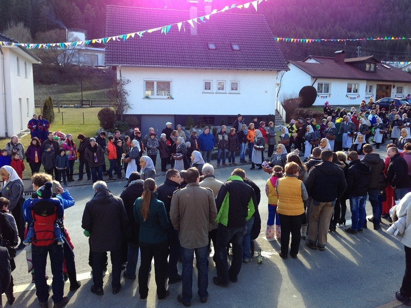 2014 festumzug vom sprecherwagen aus 20140304